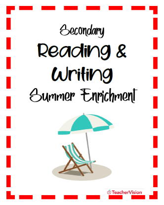 Secondary Summer Reading and Writing Enrichment Activity Packet
