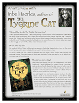 An Interview with Inbali Iserles, Author of The Tygrine Cat