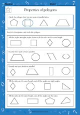 Properties of Polygons (Grade 4)