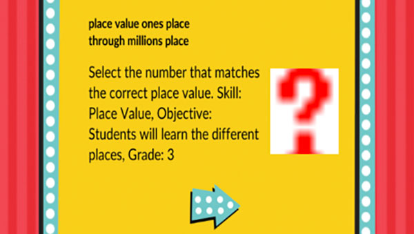 Millionaire Place Value Game Ones to Millions