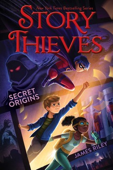 Secret Origins children's book cover image