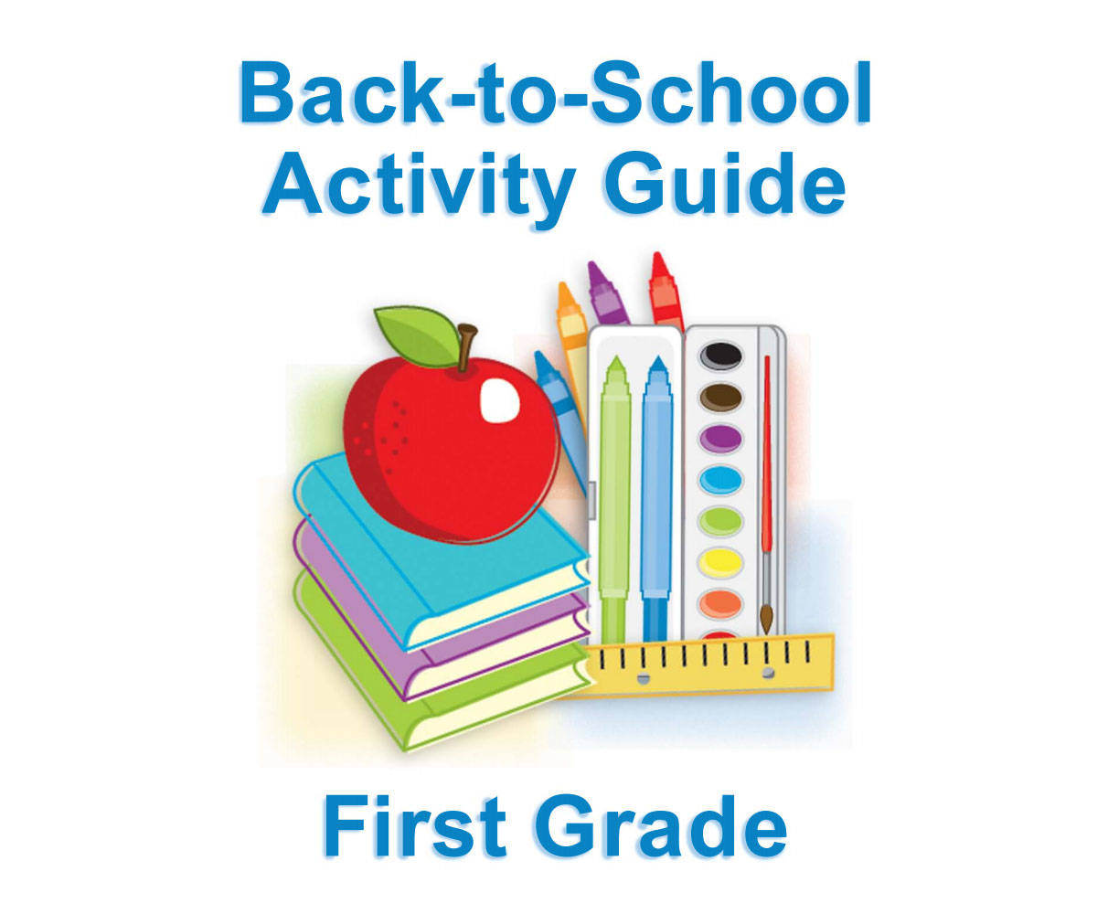 First Grade Back to School Activity Guide