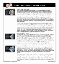 Meet the Planets Mini-Lesson Slides and Notes