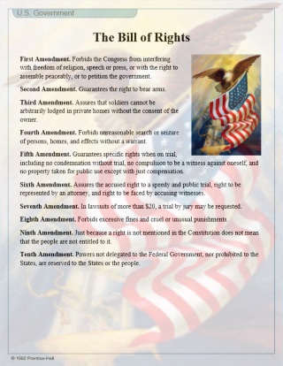 The Bill of Rights and Amendments 11-27