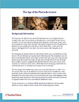 The Age of the Pharaohs Background Information