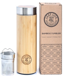 Bamboo Tea Tumbler