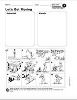 Potential And Kinetic Energy Printable 5th 6th Grade Teachervision