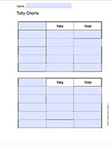 Make Your Own Tally Chart Online