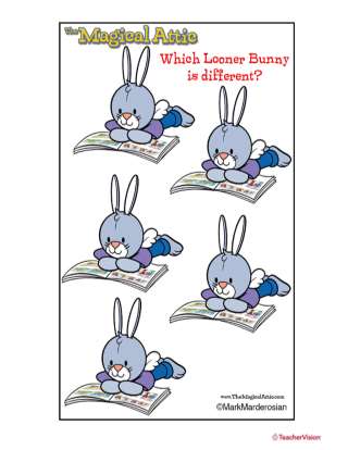 Looner Bunny Spot the Differences