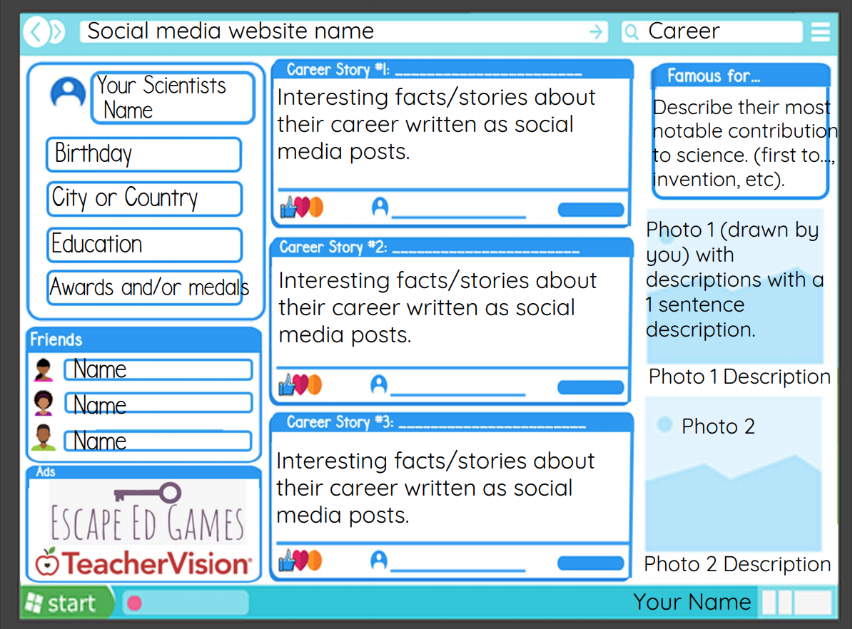 African-American Scientist Social Media Profile 