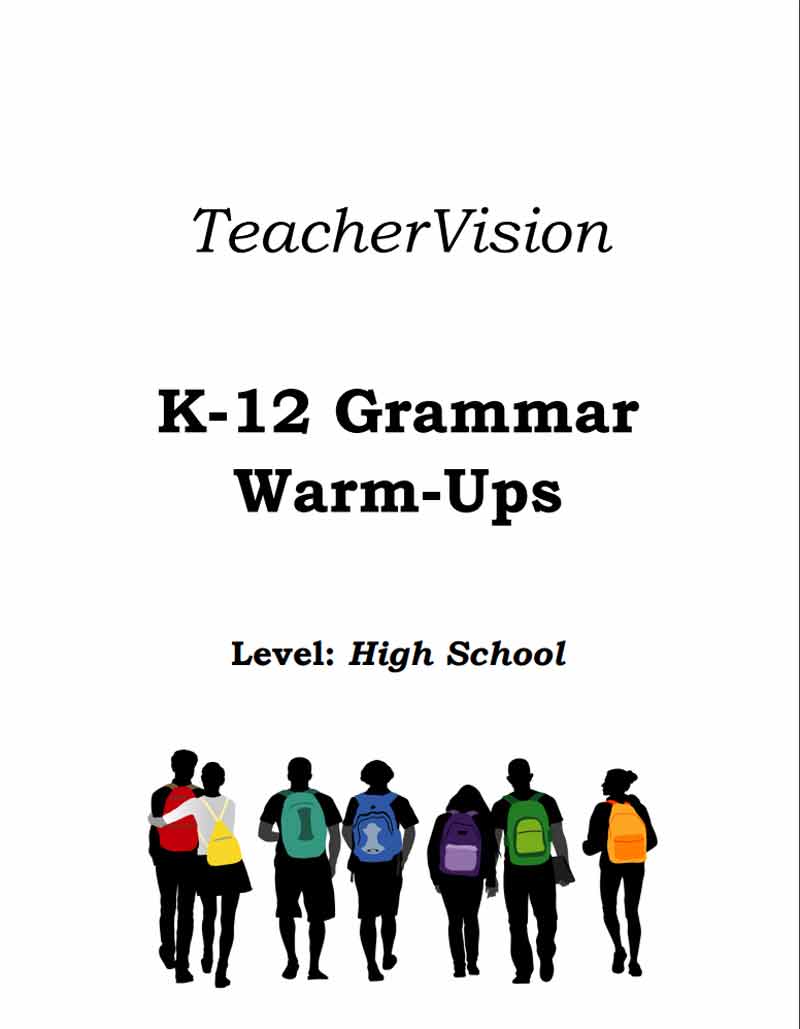 Exercises to support students to practice grammar skills 
