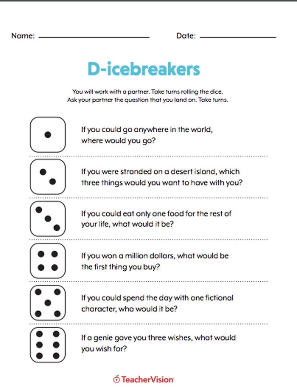 Ice Breaker Games For Kindergarten