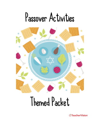 Passover Activities Themed Packet (Elementary)