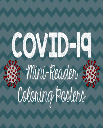 COVID-19 Safety Mini-Book and Coloring Posters Packet