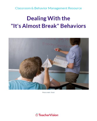 Behavior Management Tips for Before and After School Breaks
