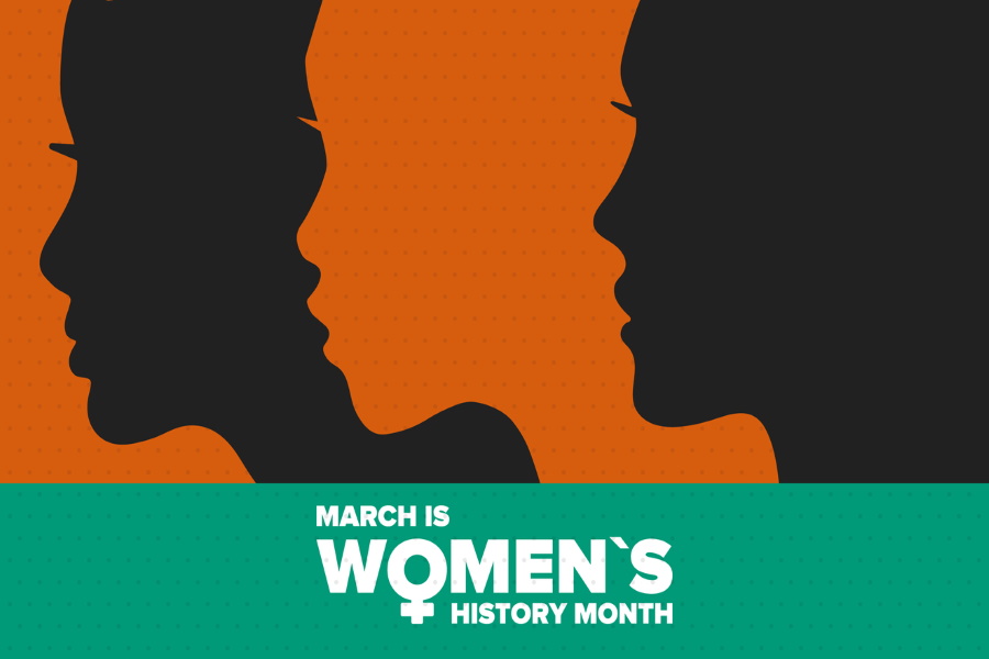 Virtual bulletin board ideas for Women's History Month
