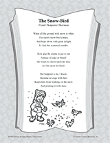 The snow-bird poetry pack