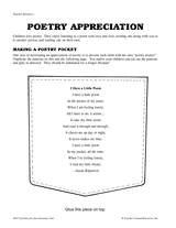 Poetry Appreciation Printables
