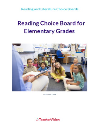 Reading Choice Board