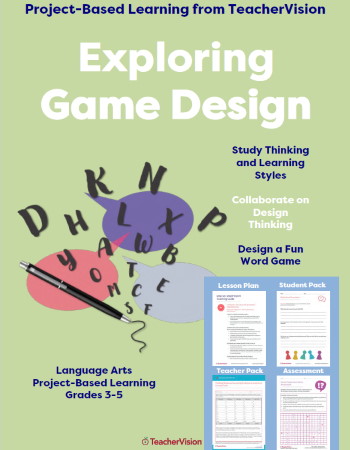 Exploring Game Design Project-Based Learning Unit from TeacherVision