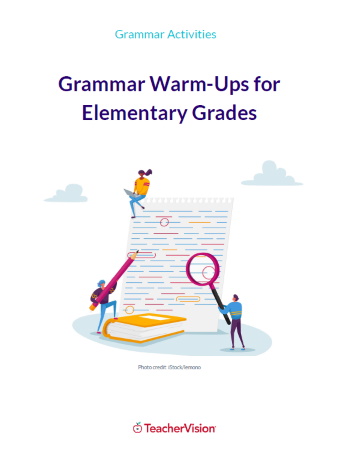 Elementary Grammar Warm-Up Packet