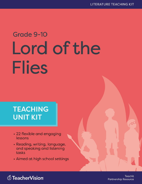 lord of the flies - complete unit teaching kit of lesson plans