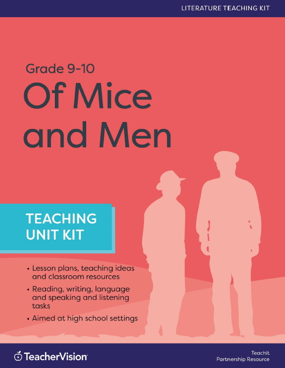 John Steinbeck of Mice and Men Lesson Plan