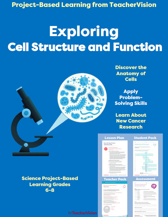 Exploring Cell Structure and Function Project-Based Learning Unit from TeacherVision