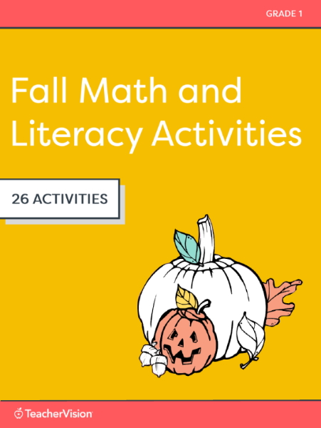 Grade 1 Fall Math and Literacy Activities