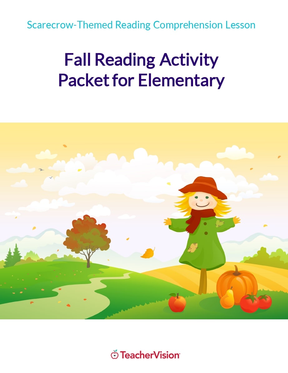 Fall-themed reading packet
