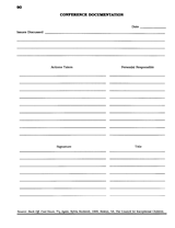 Conference Documentation Form