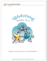 Alphabetizing Printable Book (K-4)