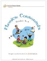 Phonics: Consonants Printable Book (K-4)