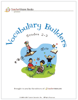 Vocabulary Builders Printable Book (Grades 2-3)