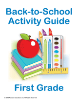 First Grade Summer Learning Guide: Get Ready for Back-to-School