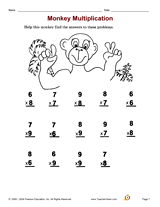Monkey Multiplication