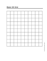 Blank 100 Grid