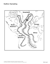 Seafloor Spreading Map