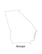 Georgia State Map