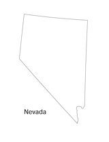 Nevada State Map