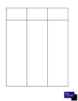 Blank T Chart Printable