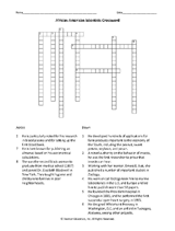 African-American Scientists Crossword