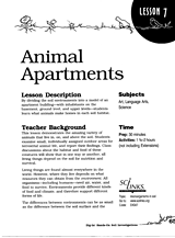Animal Apartments
