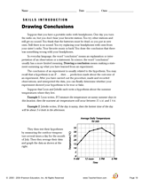 Drawing Conclusions in Science