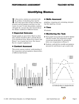Identifying Biomes