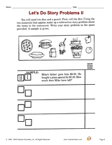 Let's Do Story Problems II - TeacherVision