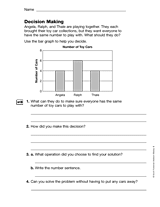 Data and Graphs: Decision Making (Gr. 3)