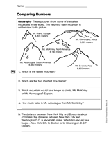 Comparing Numbers (Gr. 3)