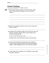 Decimals and Measurement: Critical Thinking (Gr. 4)