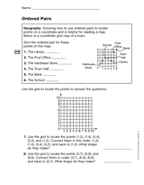 Ordered Pairs (Gr. 4)